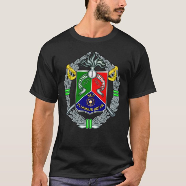 Camiseta 1.ᵉʳ Regimiento de Caballería Extranjera - 1er Rég (Anverso)