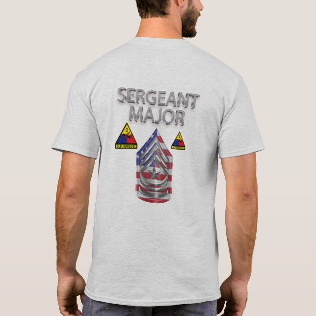 Camiseta 1.ᵉʳ sargento mayor de la División Armada (Reverso)