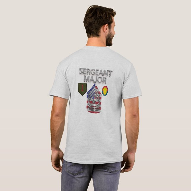 Camiseta 1.ᵉʳ sargento mayor de la División de Infantería (Reverso completo)
