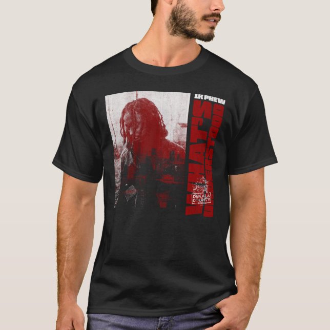 Camiseta 1.000 francos malinterpretados como regalo para fa (Anverso)