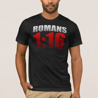 Camiseta 1:16 de los romanos