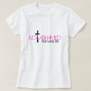 Camiseta 1:16 no avergonzado de los romanos del verso de la