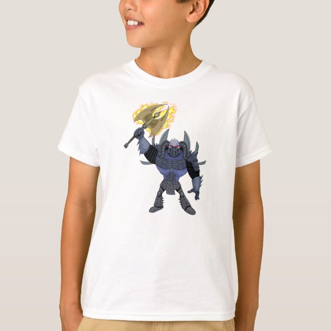 Camiseta 1,2,3,4 Rallos Zek es el Dios de la Guerra (Anverso)