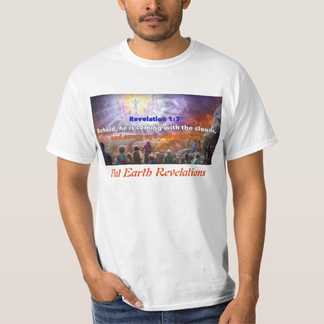 Camiseta 1:7 plano de la revelación de la tierra (Anverso)
