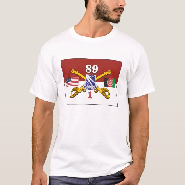 Camiseta 1-89.a 10ma división Afganistán de la montaña (Anverso)