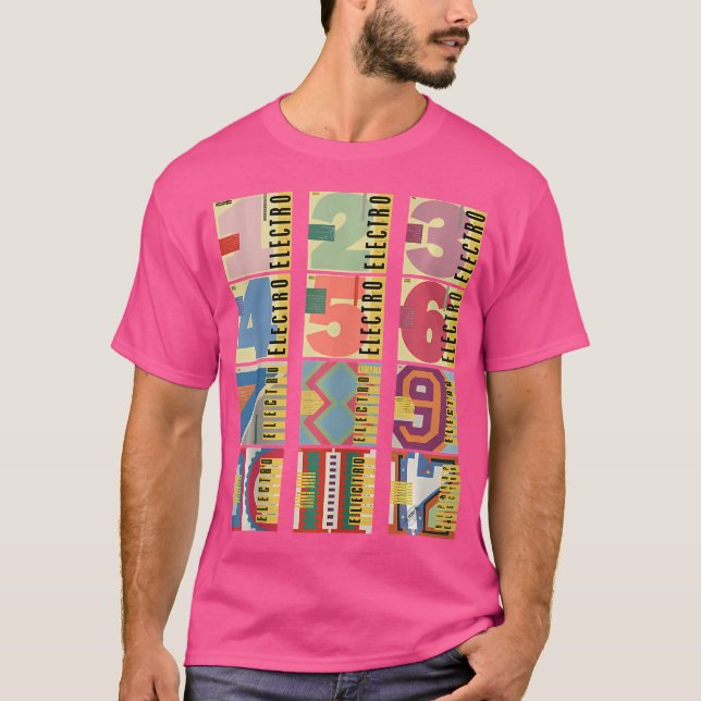 Camiseta 1 a 12 (Anverso)