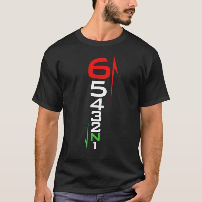 Camiseta 1 abajo 5 para arriba (Anverso)