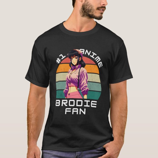 Camiseta 1 Anime Brodie Ga Kawaii Hermoso (Anverso)