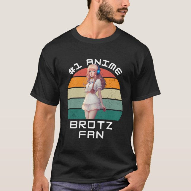 Camiseta 1 Anime Brotz Ga Kawaii Anime Fan (Anverso)