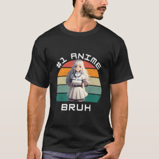 Camiseta 1 Anime Bruh Ga Kawaii Beautiful