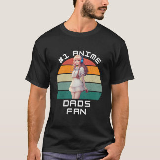 Camiseta 1 Anime Dads Ga Kawaii Anime Fan