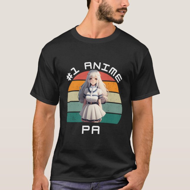 Camiseta 1 Anime Pa Ga Kawaii Hermoso (Anverso)