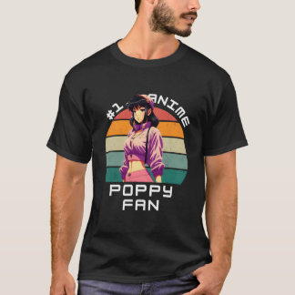 Camiseta 1 Anime Poppy Ga Kawaii Hermoso