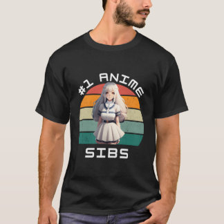 Camiseta 1 Anime Sibs Ga Kawaii Hermoso