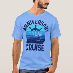 Camiseta 1 Aniversario Boda Cruise 1 Año Parejas Vaca