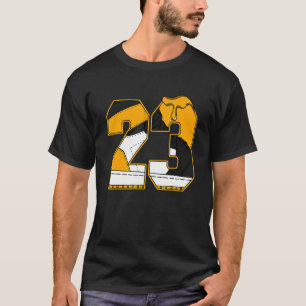 Camiseta 1 Coincidencia de dedos Og Amarillo alto número de