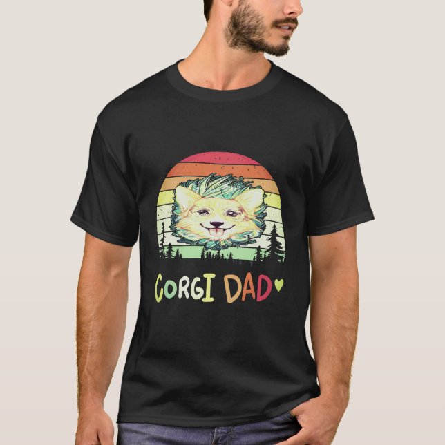 Camiseta 1 Corgi Papá Corgi (Anverso)