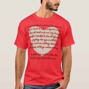Camiseta 1 Corinthians 13 Love is1