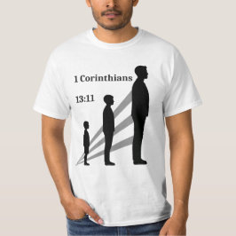 Camiseta 1 Corintios 13:11 - Viaje a la hombría por All43