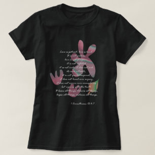 Camiseta 1 Corintios 13: 4-7
