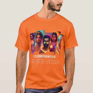 Camiseta 1 Corintios 6:19 Estilo hindi