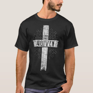 Camiseta 1 Cruz 3 uñas Perdonadas Fe Cristiana Santo Amor
