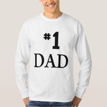 #1 DAD, número uno papá, Día del Padre