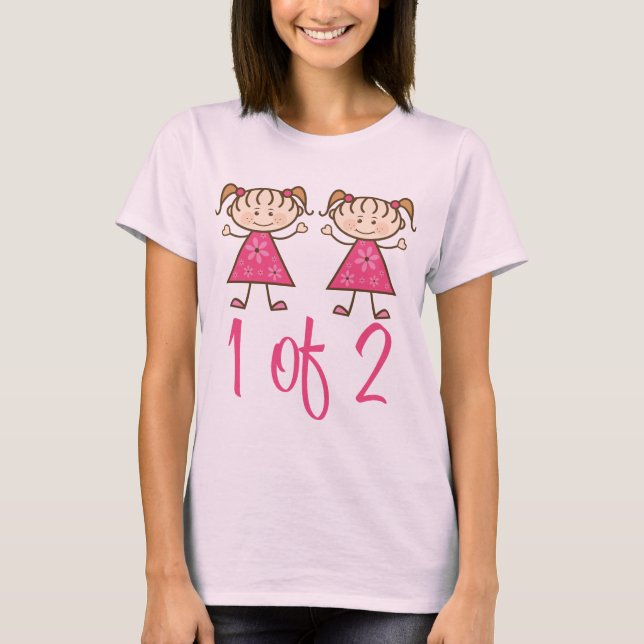 Camiseta 1 De 2 Chicas Rosa (Anverso)
