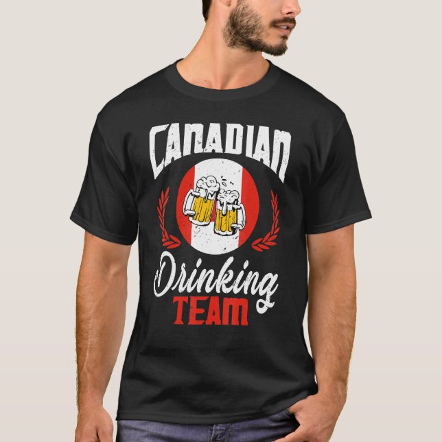 Camiseta 1 De Julio Día De Canadá Equipo Canadiense De Bebi (Anverso)