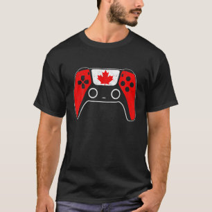 Camiseta 1 De Julio Día De Canadá Jugador De Videojuegos Ni