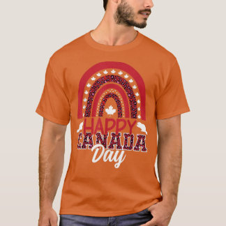 Camiseta 1 de julio Feliz Día de Canadá Día del Arcoiris Cu
