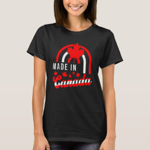 Camiseta 1 De Julio Patriótico Hecho En Hojas De Arce De Ca