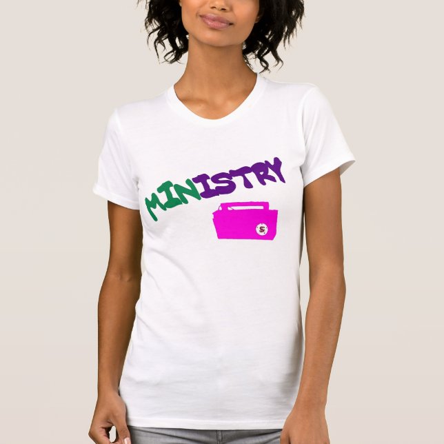 camiseta 1 de la música del ministerio de las (Anverso)