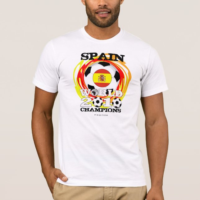 Camiseta 1 de los campeones del mundial 2010 de (Anverso)