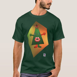 Camiseta 1 del beso de Navidad de Anjo LAfin