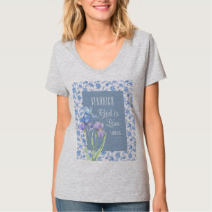 Camiseta 1 Juan 4:16 Dios Es Amor – Cristiana Personalizada