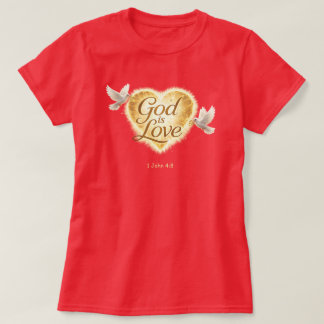 Camiseta "1 Juan 4:8"