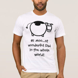 Camiseta #1 Moo...st WonMaravilloso Padre
