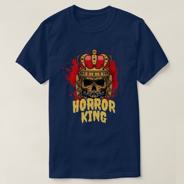 Camiseta 1 Rey de horror (Diseño del anverso)