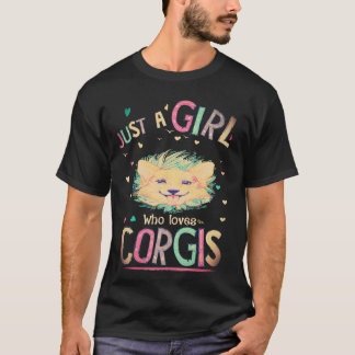 Camiseta 1 Solo Una Chica Que Ama Corgi