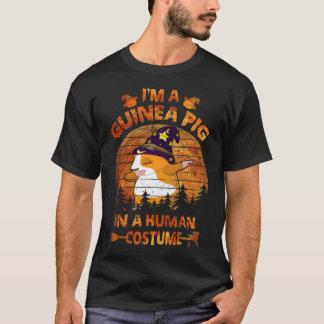 Camiseta 1 Soy un conejillo de indias con un disfraz de hum