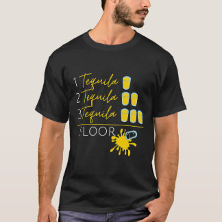 Camiseta 1 Tequila 2 Tequila 3 Tequila Flota Fun Cinco de M