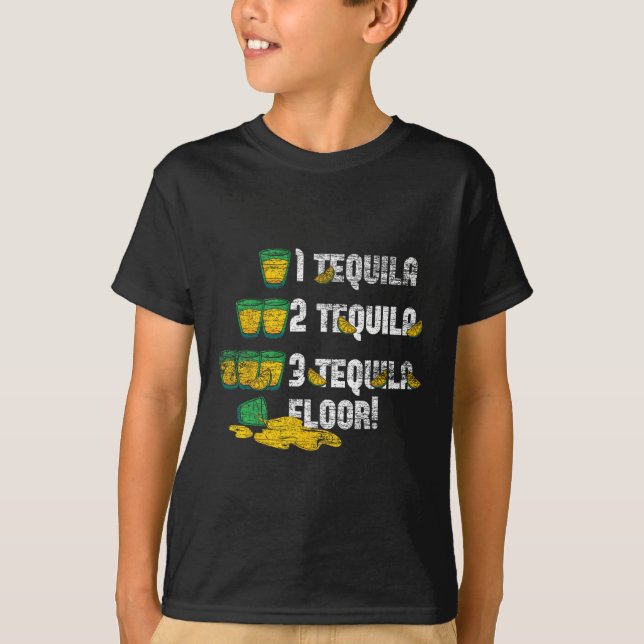 Camiseta 1 Tequila 2 Tequila 3 Tequila planta (Anverso)