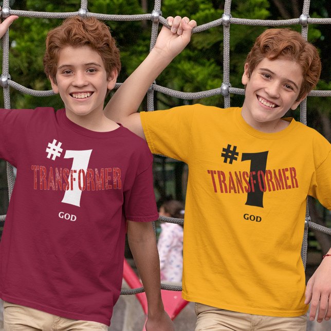 CAMISETA #1 TRANSFORMADOR - DIOS POR OSCURO (Subido por el creador)