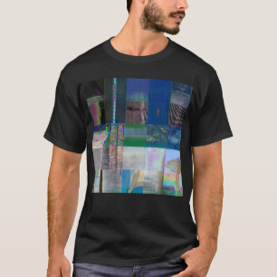 Camiseta 1C9984DA Arte Glitch Distorsión Digital Vaporwave