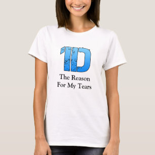 Camiseta 1D La razón de mis lágrimas