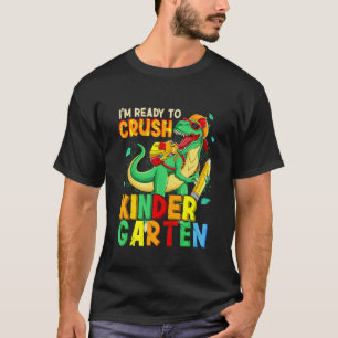 Camiseta 1er Día De Jardín De Infantes Estoy Listo Para Apl