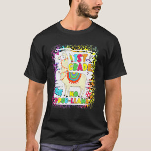 Camiseta 1er Grado No Prob-Llama Maestro Estudiante Primer 