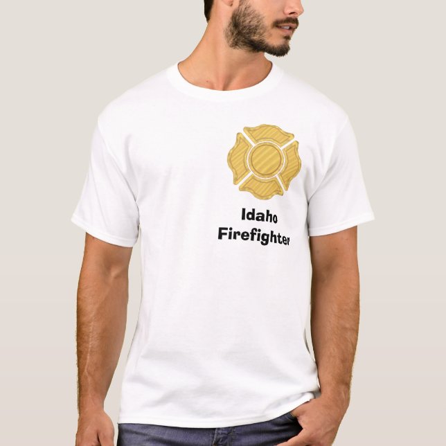 Camiseta 1LOGO11, IdahoFirefighter (Anverso)