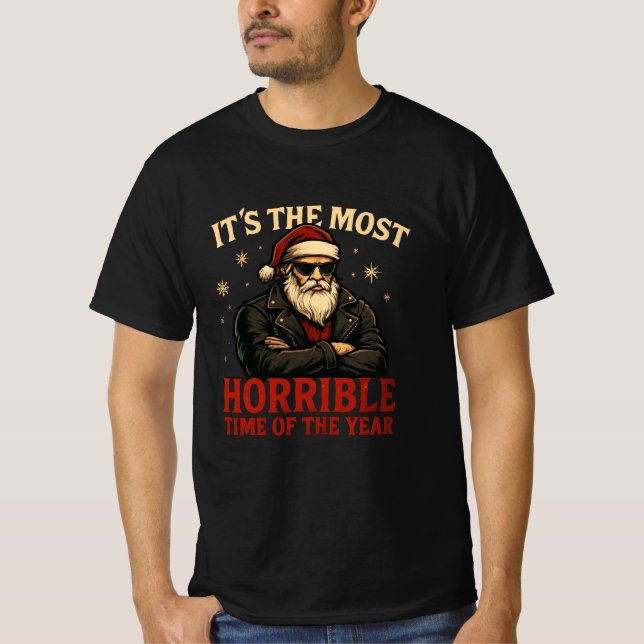 Camiseta 1nkFury - Horrible time of the year Santa (Anverso)